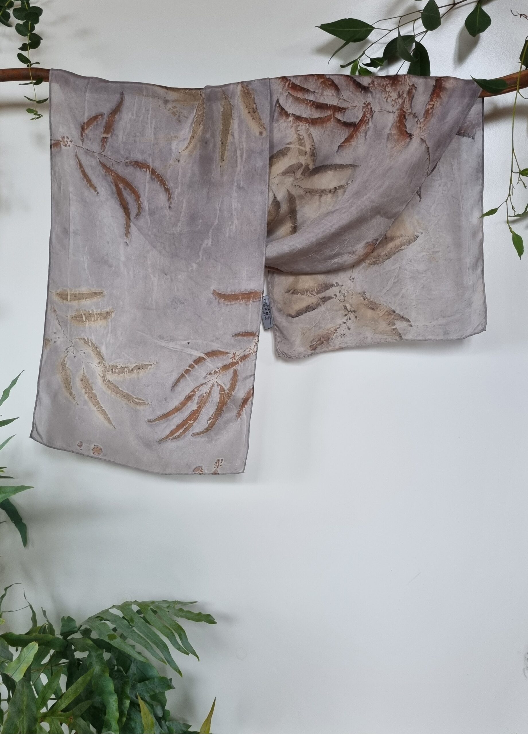 Silk Scarf - Pastel Violet