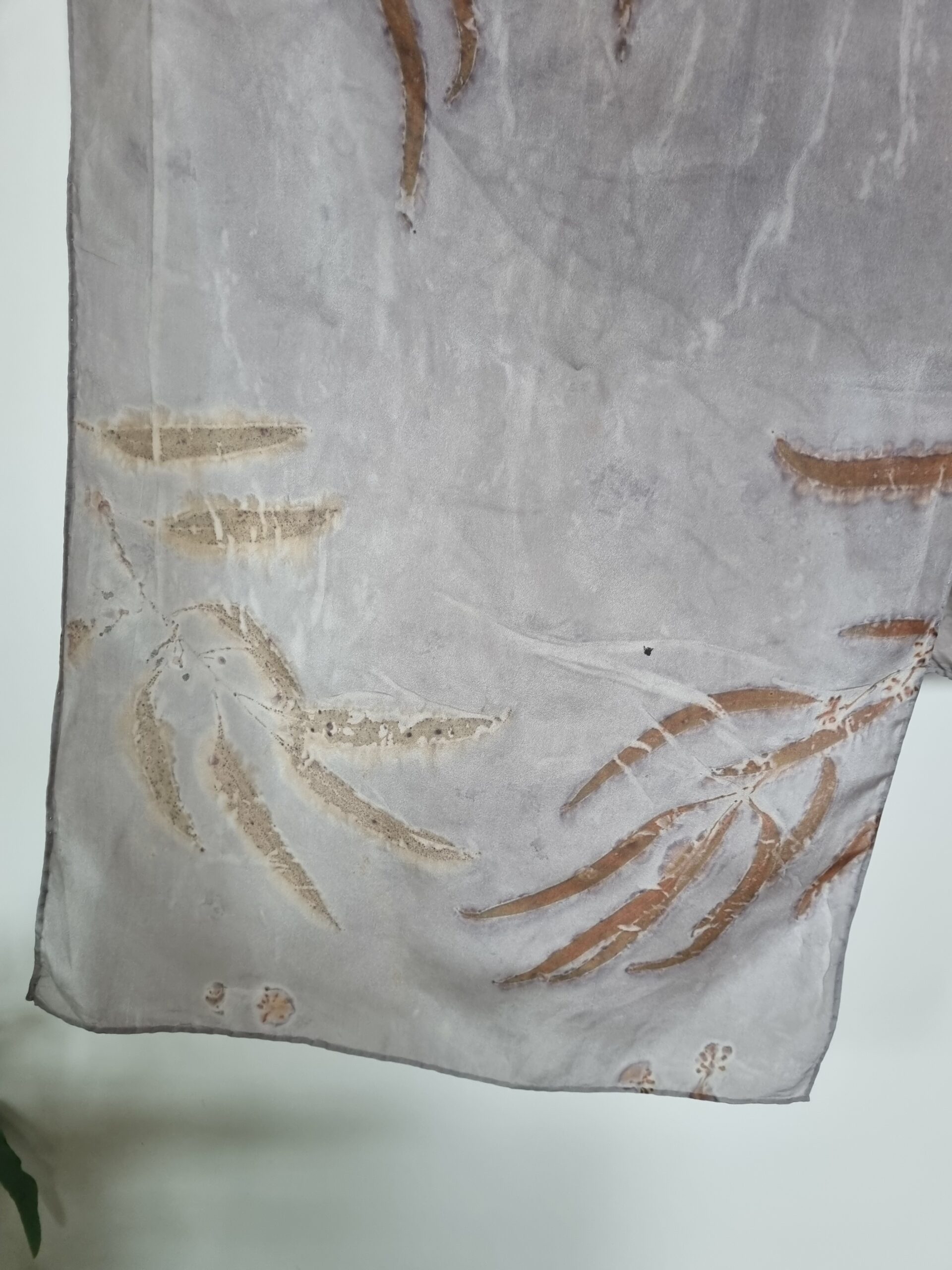 Silk Scarf - Pastel Violet - Image 4