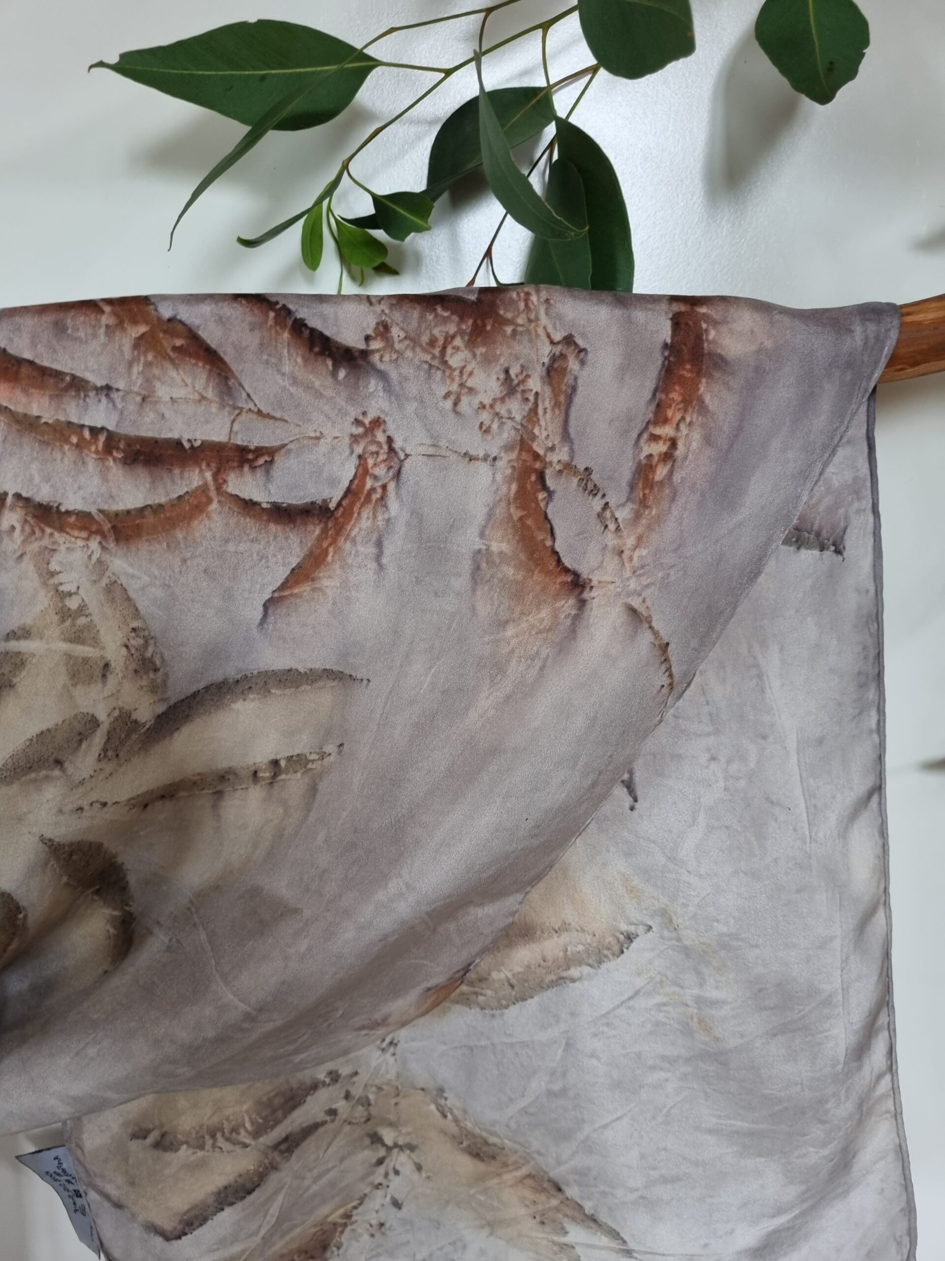 Silk Scarf - Pastel Violet - Image 5