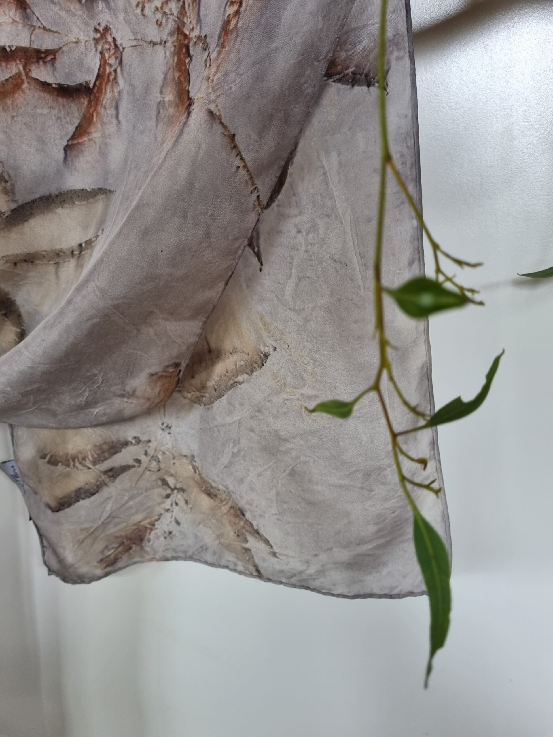 Silk Scarf - Pastel Violet - Image 6