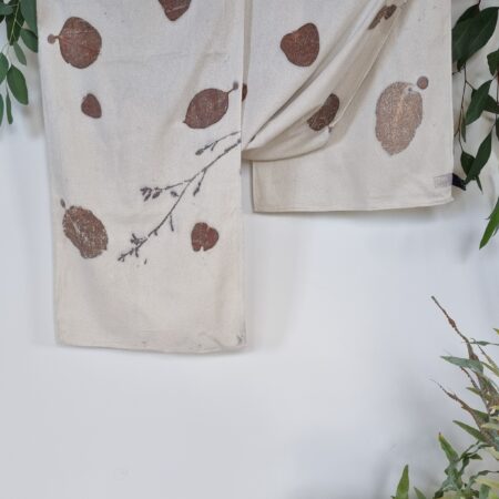 Wild Silk Scarf - Stone Droplets