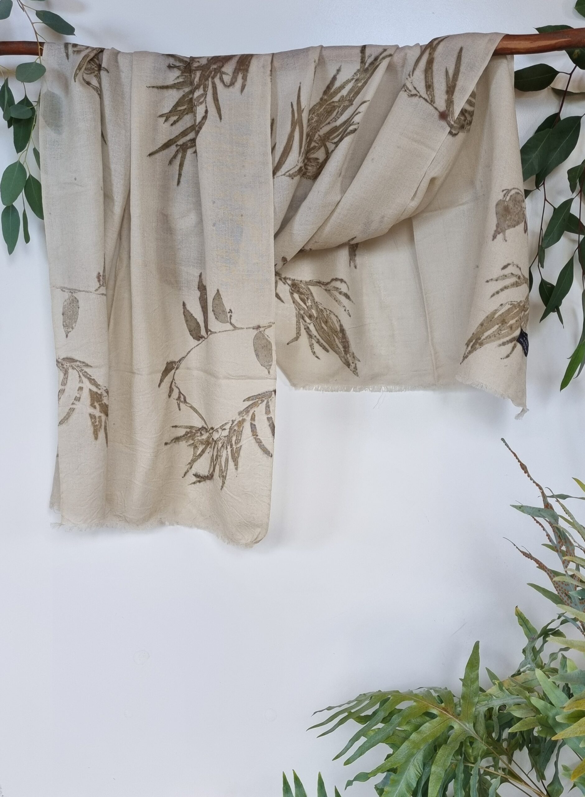 Australian Fine Merino Scarf - Earthen Glow