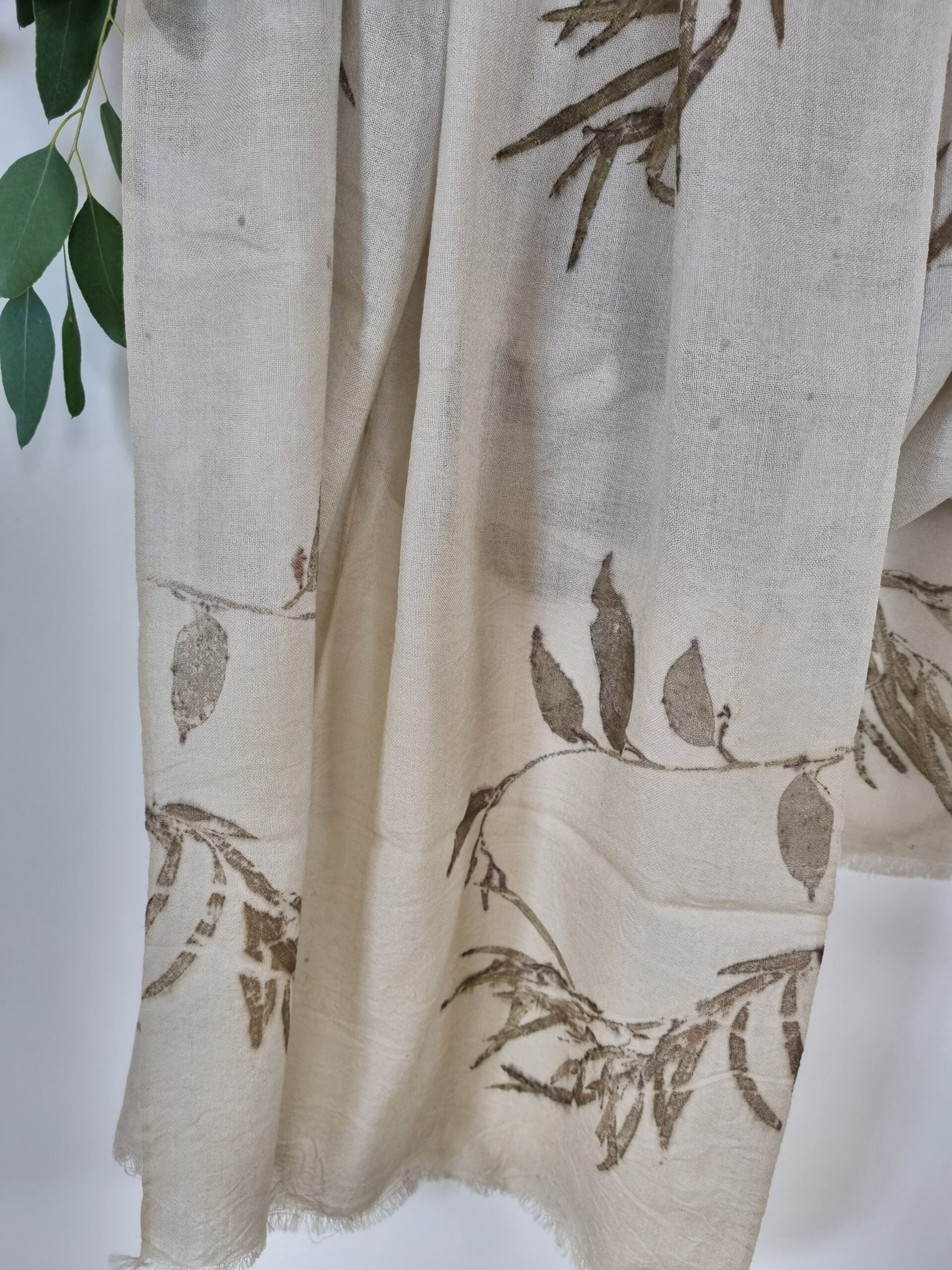 Australian Fine Merino Scarf - Earthen Glow - Image 5