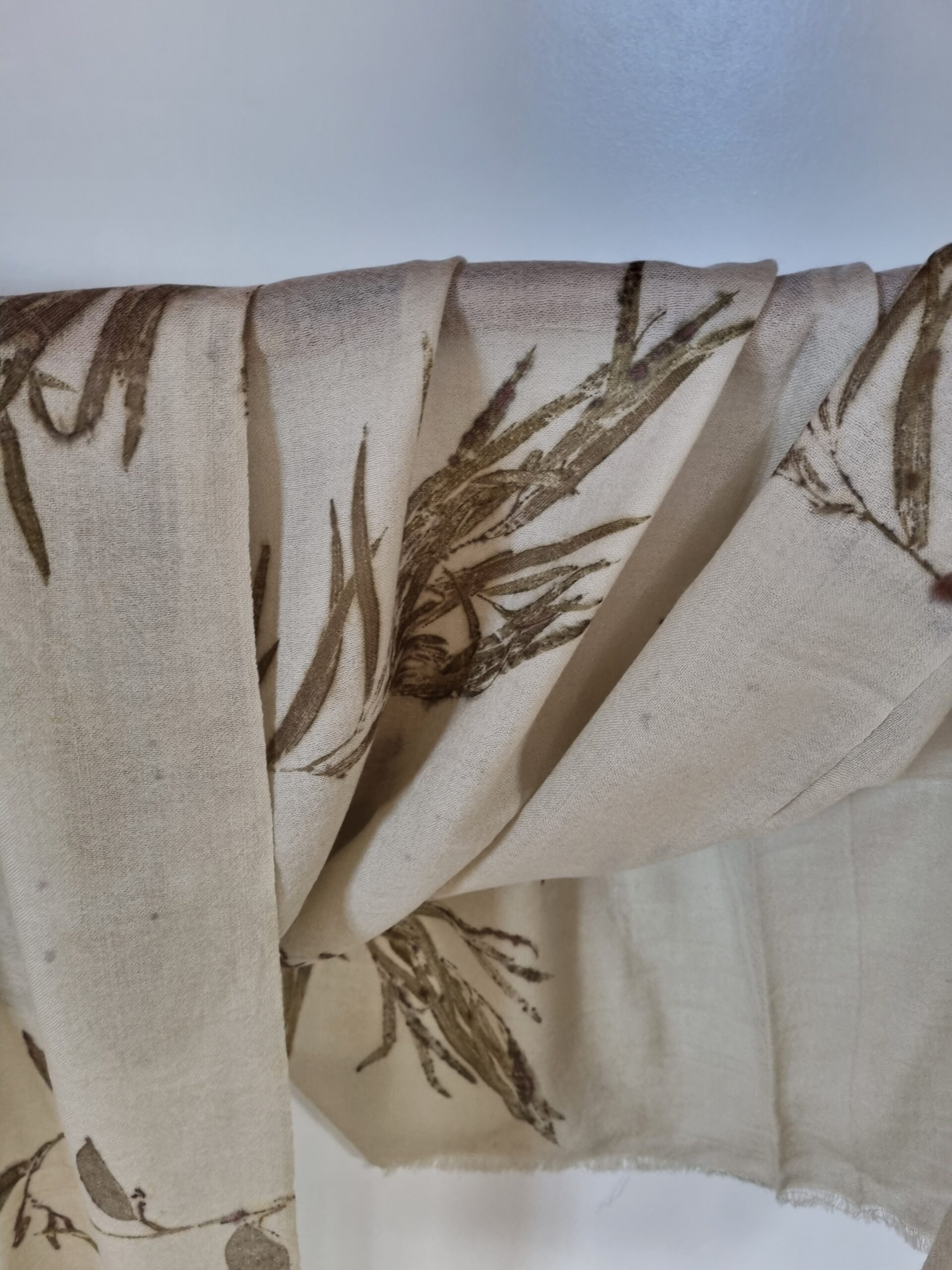 Australian Fine Merino Scarf - Earthen Glow - Image 6