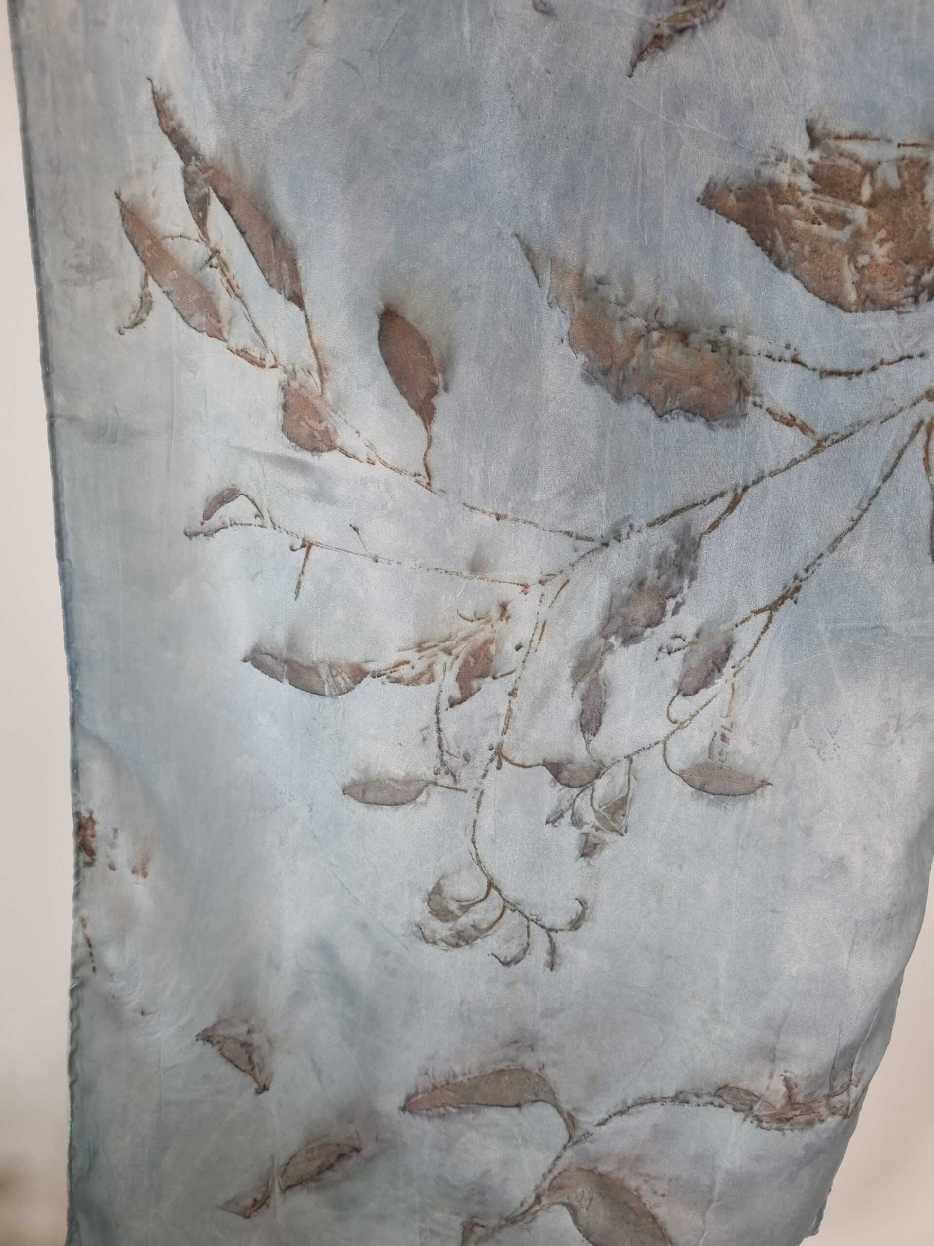 Silk Scarf - Blue Magic - Image 3