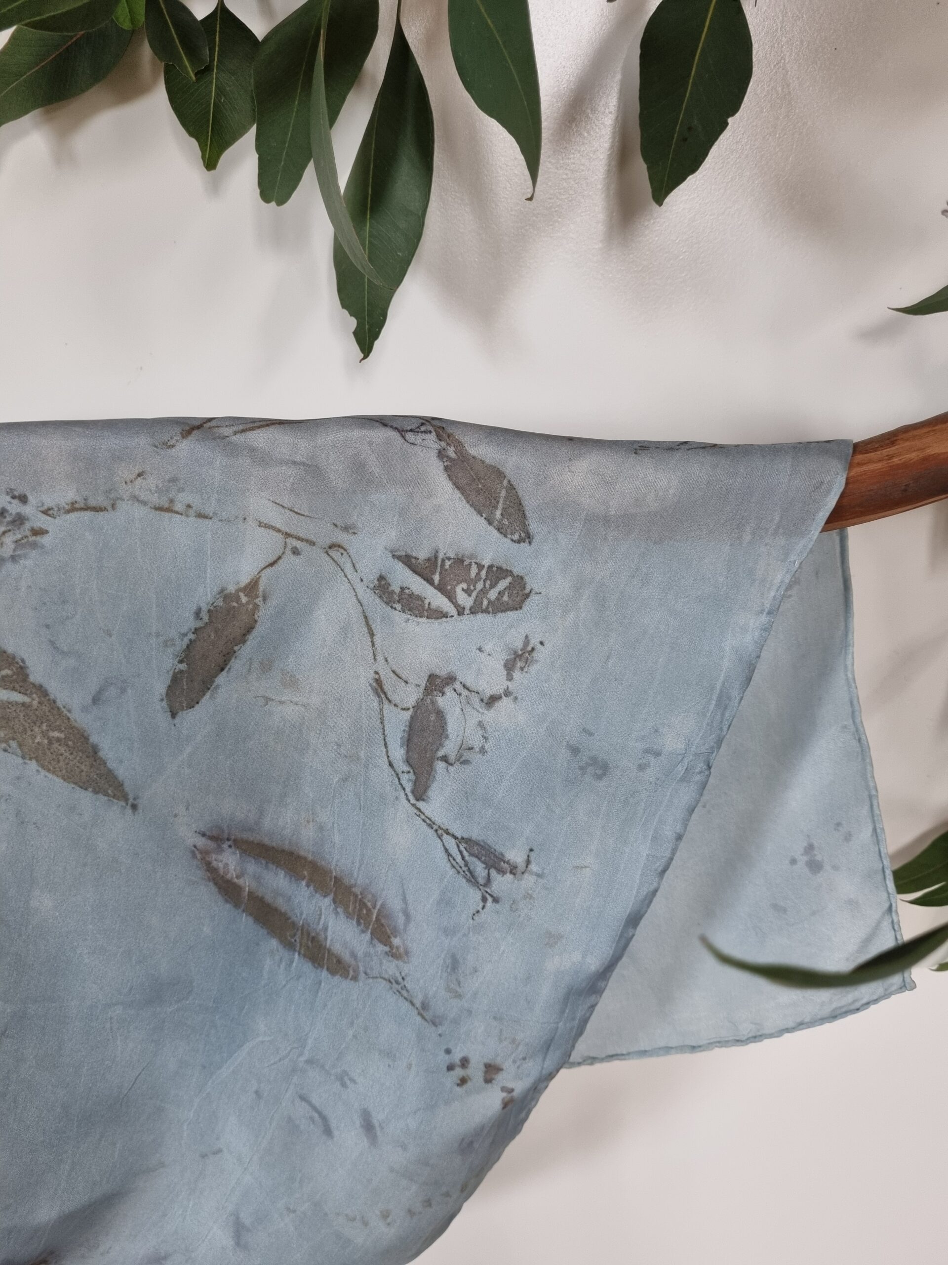 Silk Scarf - Blue Magic - Image 4