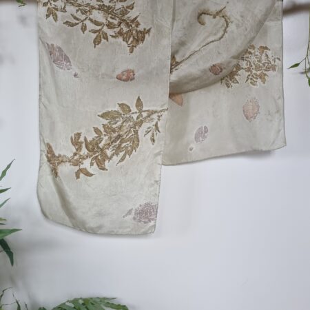 Silk Scarf - Earthy Elegance