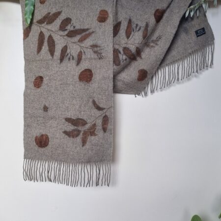 Lambswool Scarf - Cloudy Mist