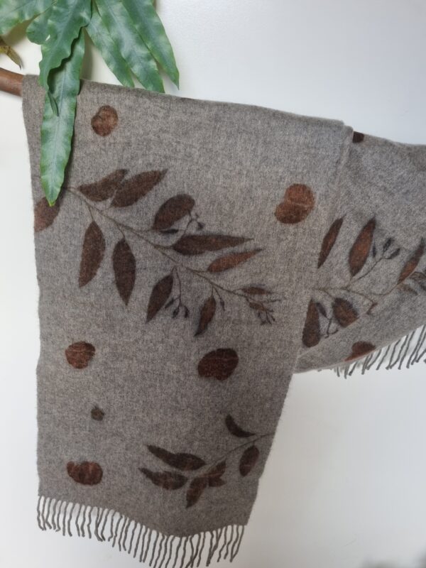 Lambswool Scarf - Cloudy Mist - Image 7