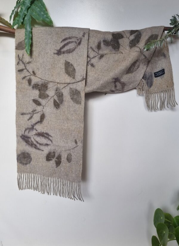 Lambswool Scarf - Twilight Grey