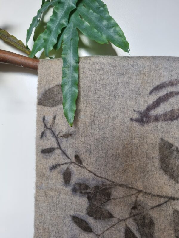 Lambswool Scarf - Twilight Grey - Image 4