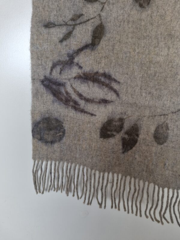 Lambswool Scarf - Twilight Grey - Image 5