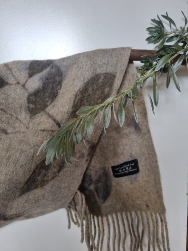 Lambswool Scarf - Twilight Grey - Image 7