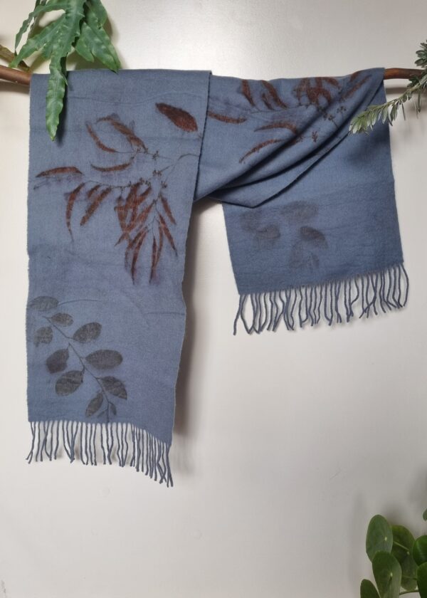 Lambswool Scarf - Forever Blue