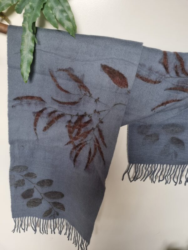 Lambswool Scarf - Forever Blue - Image 3