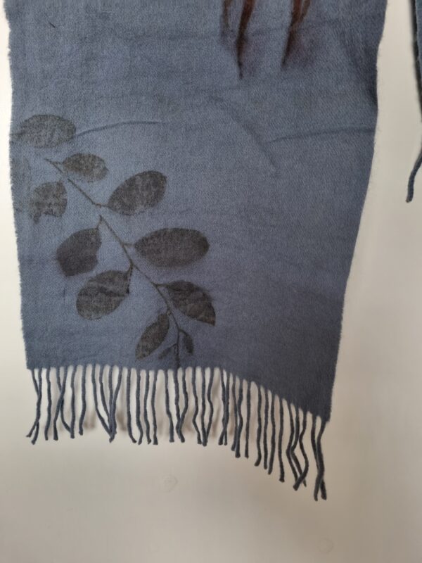 Lambswool Scarf - Forever Blue - Image 5