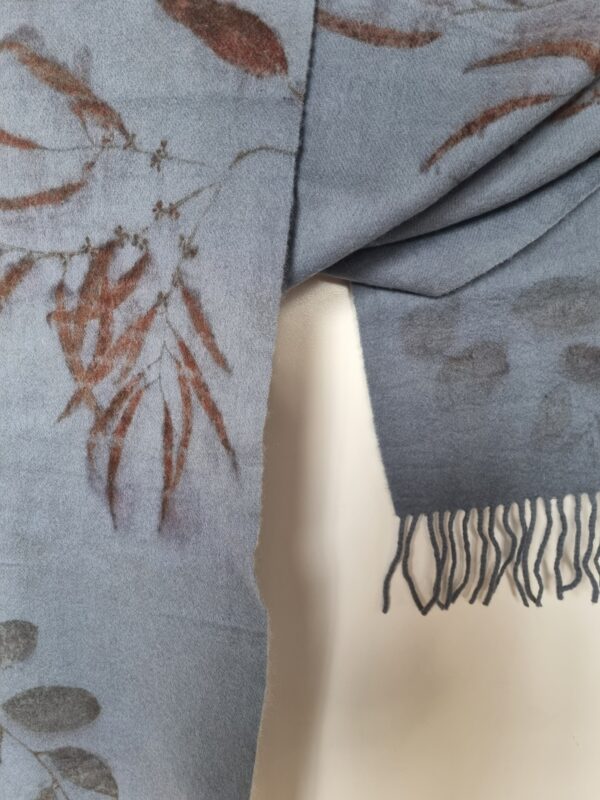 Lambswool Scarf - Forever Blue - Image 6