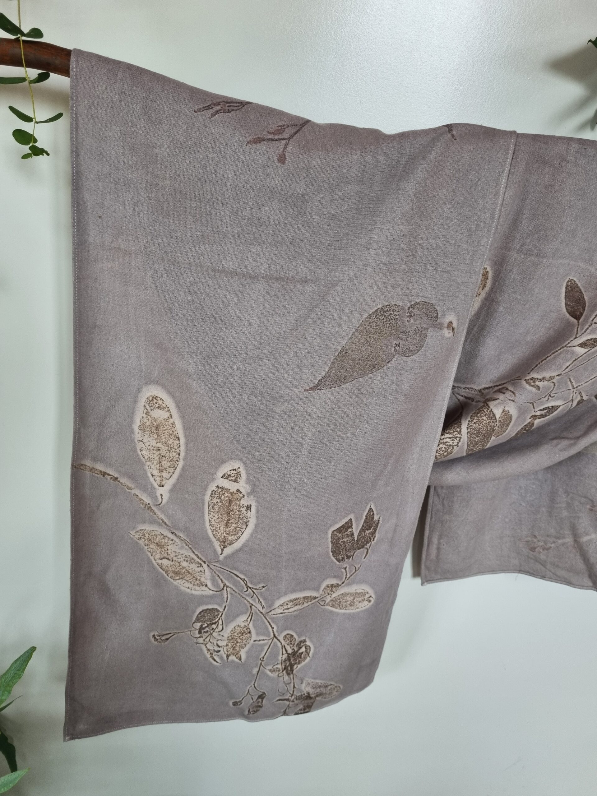 Wild Silk Scarf - Botanical Bliss - Image 3