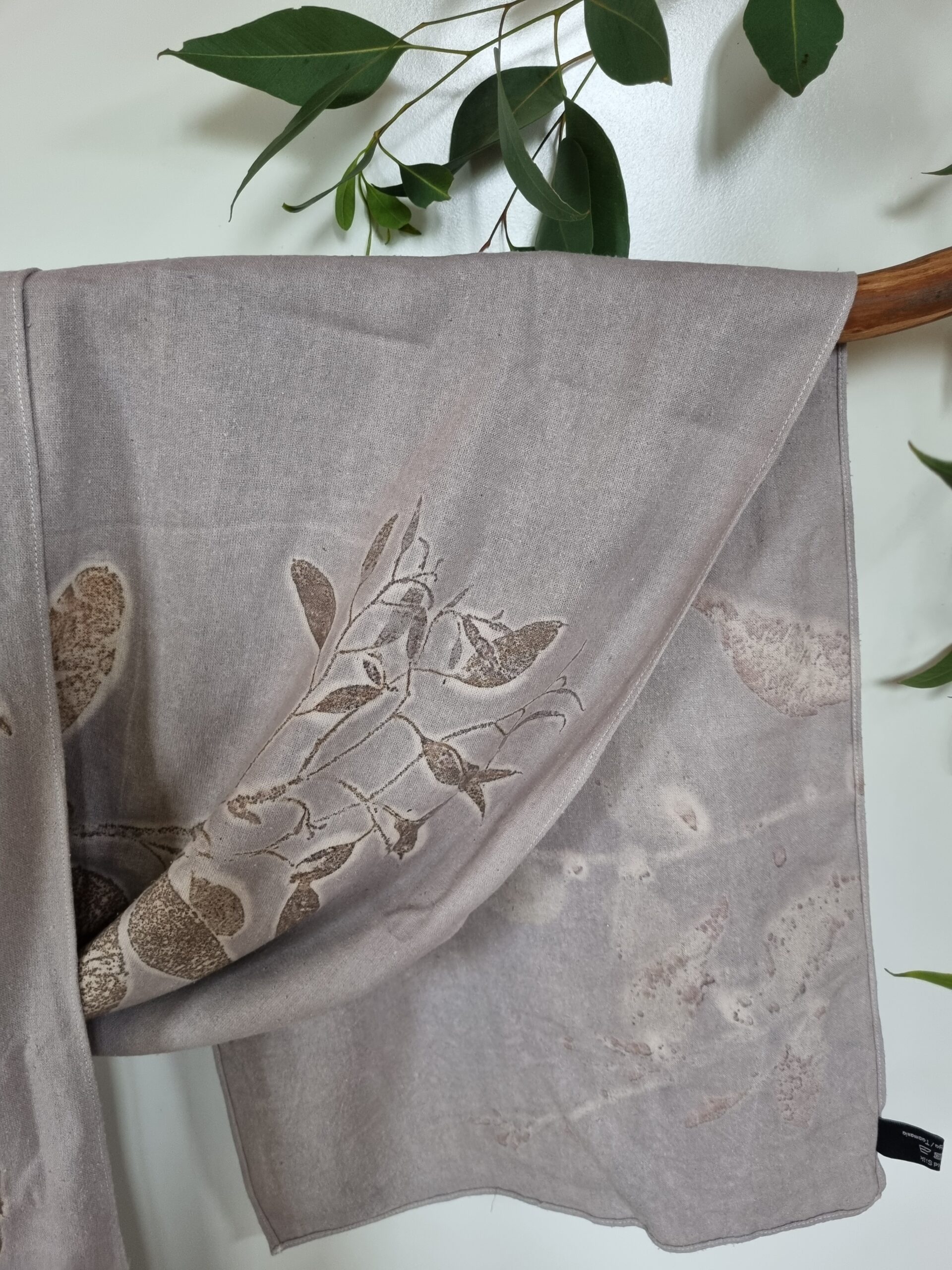 Wild Silk Scarf - Botanical Bliss - Image 4