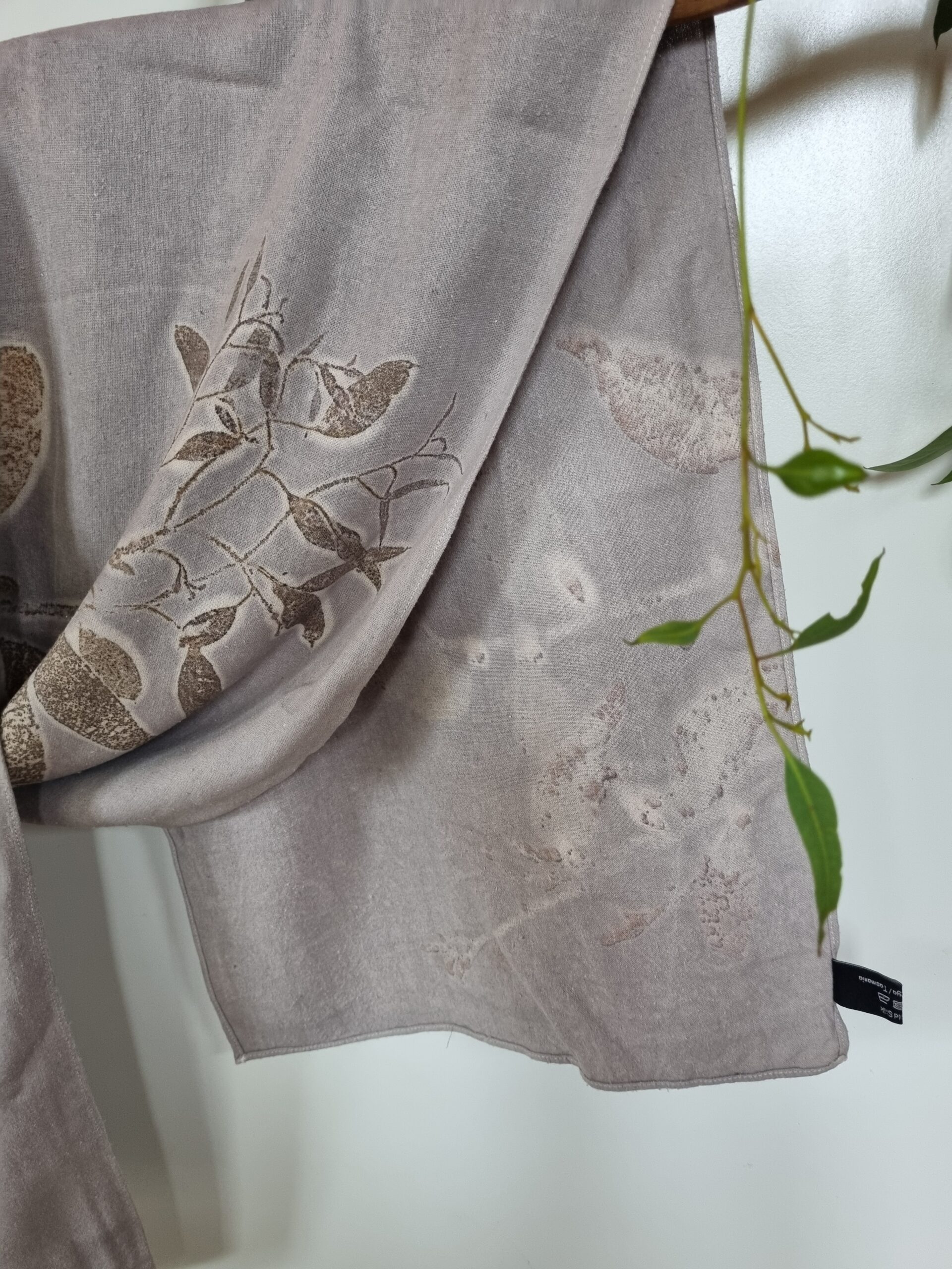 Wild Silk Scarf - Botanical Bliss - Image 5