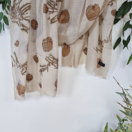 Australian Fine Merino Scarf - Stone Path