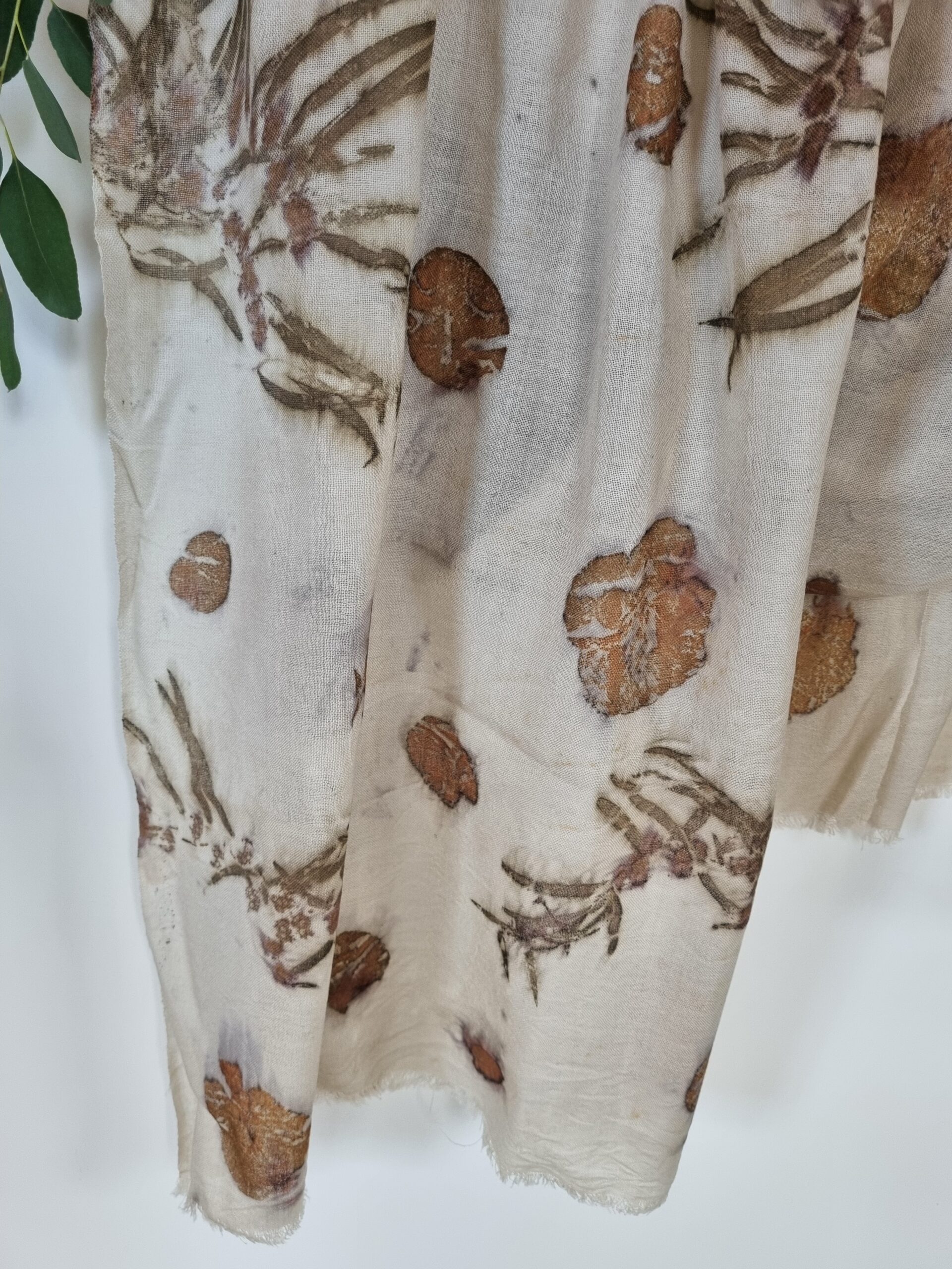 Australian Fine Merino Scarf - Stone Path - Image 5