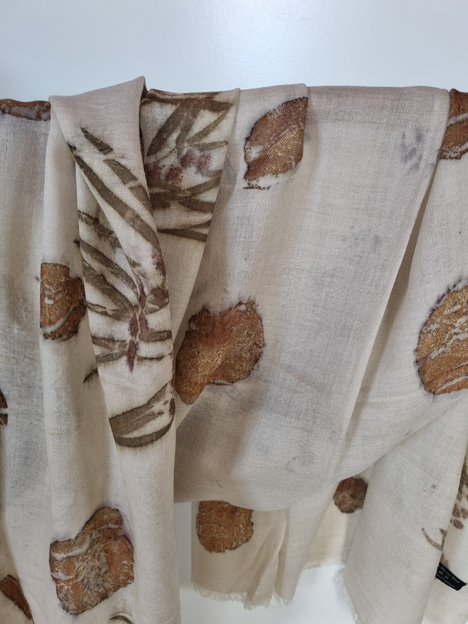 Australian Fine Merino Scarf - Stone Path - Image 6