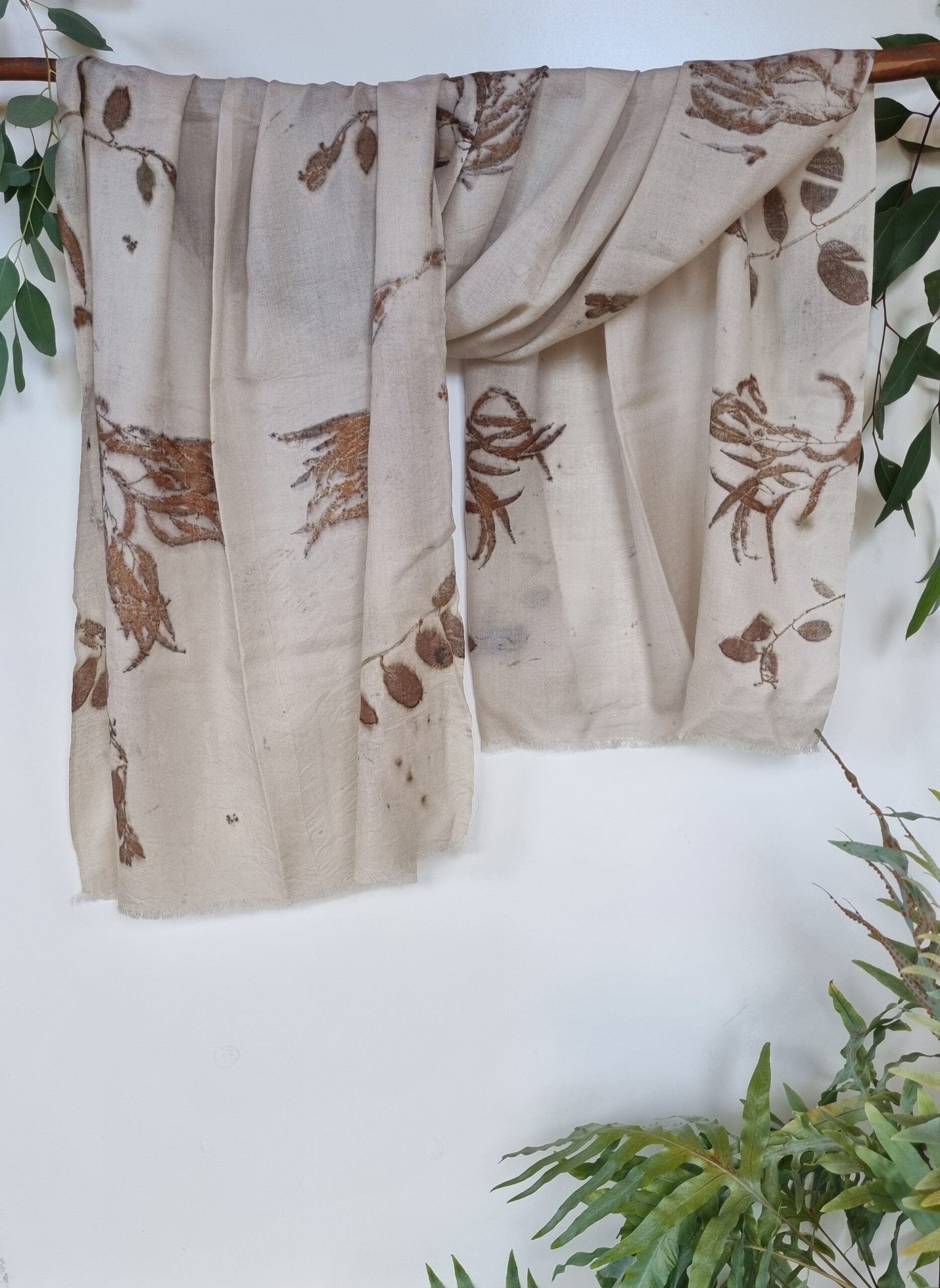 Australian Fine Merino Scarf - Gentle Shade