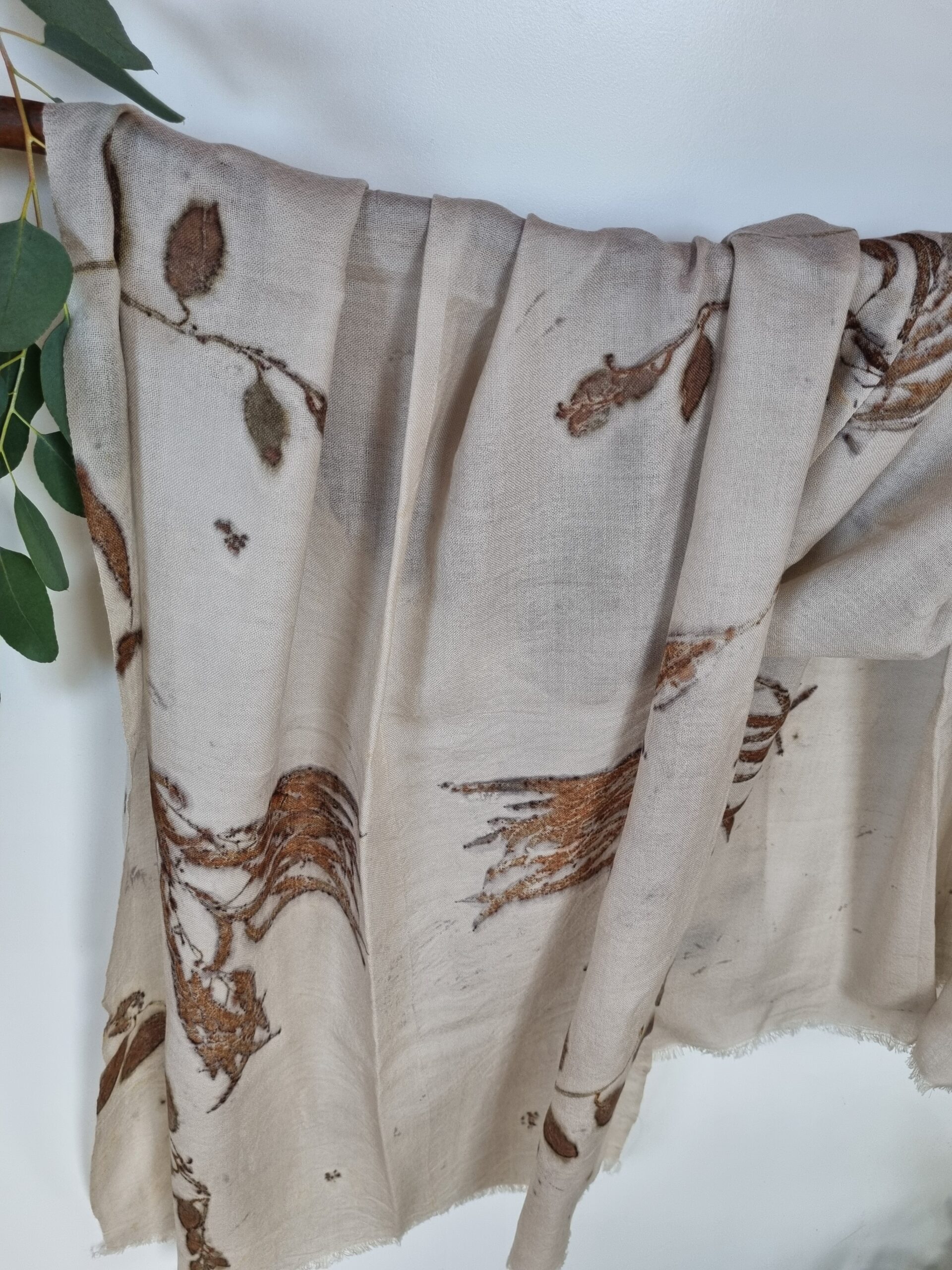 Australian Fine Merino Scarf - Gentle Shade - Image 3