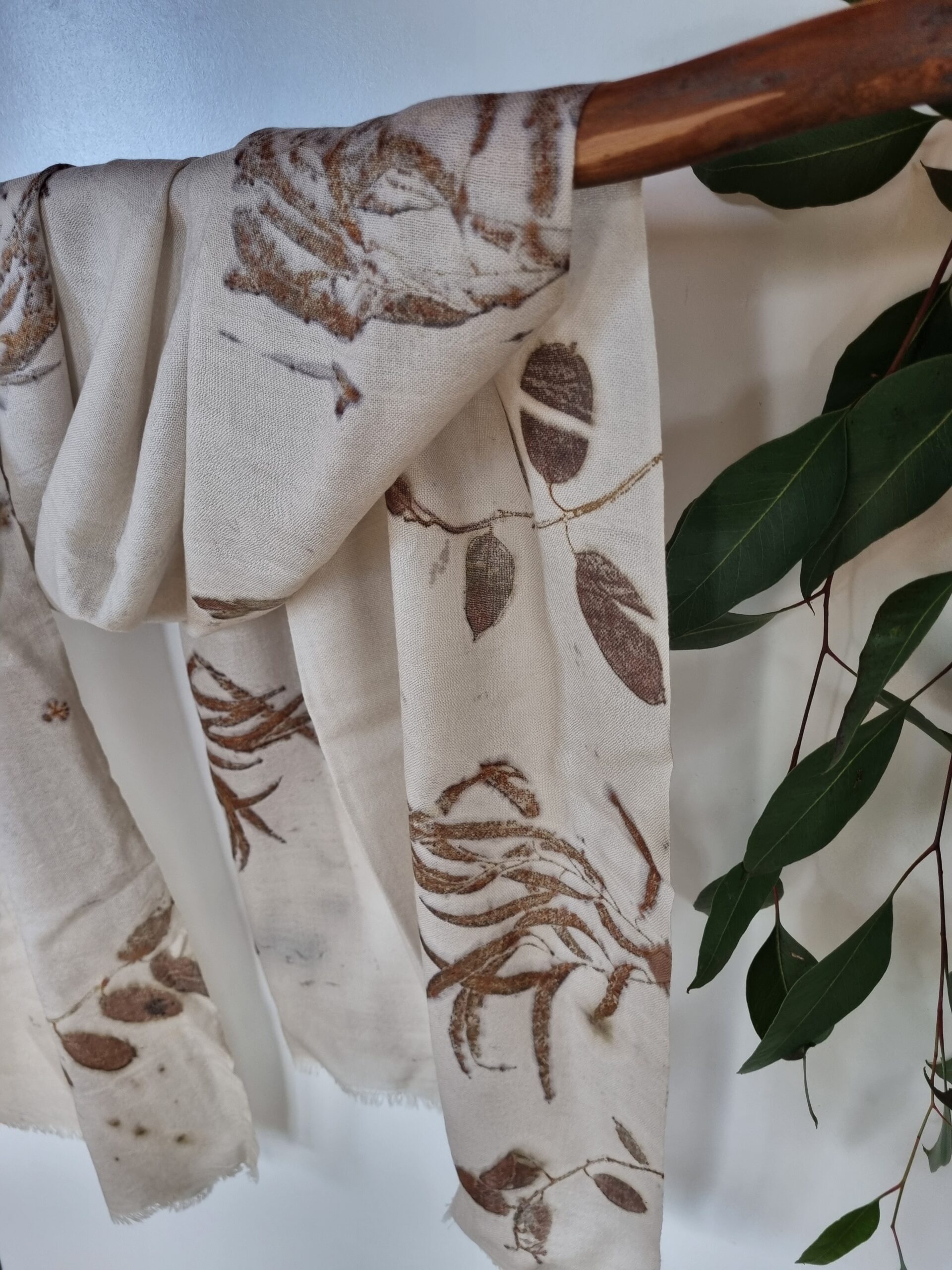 Australian Fine Merino Scarf - Gentle Shade - Image 4