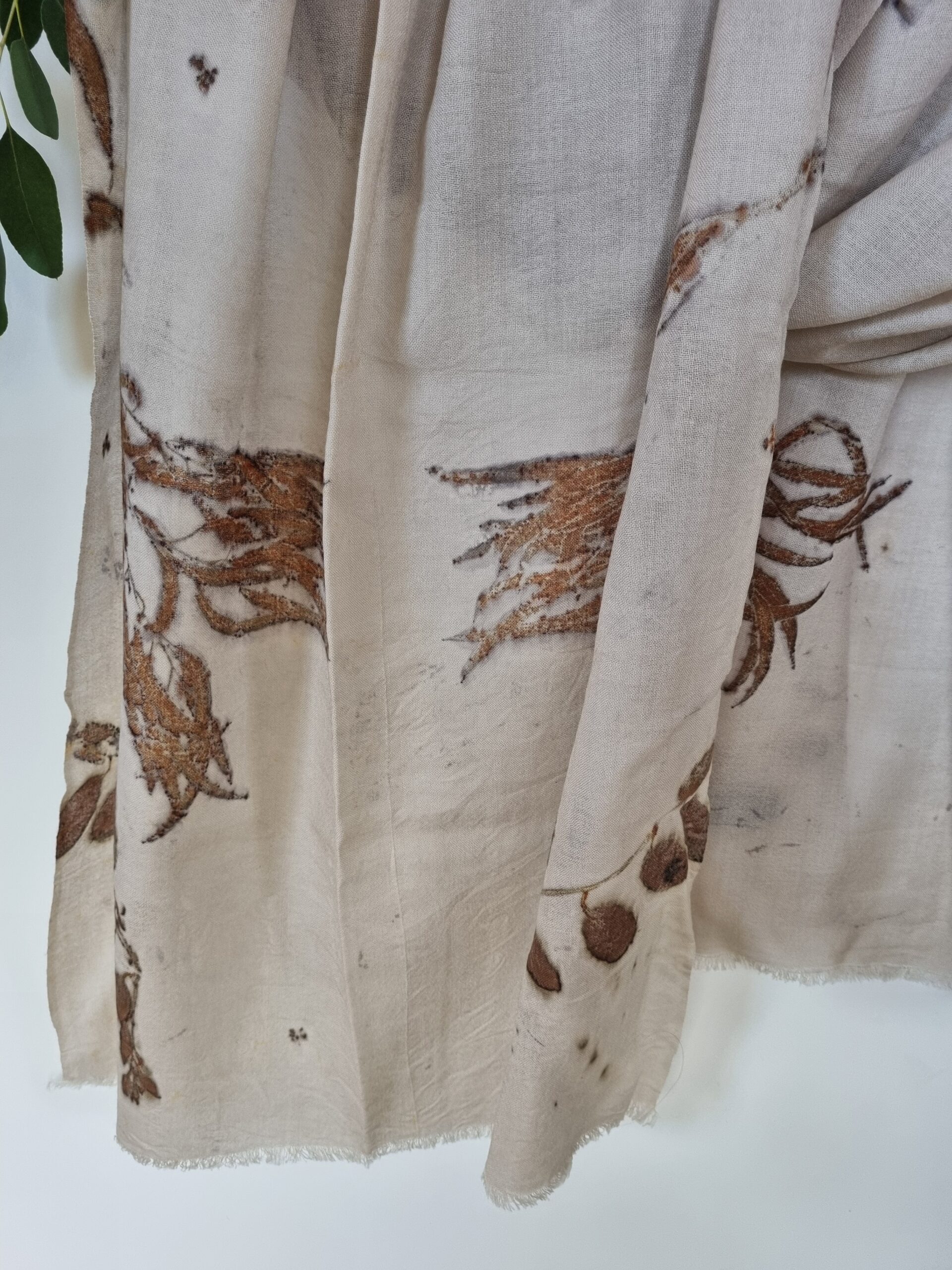 Australian Fine Merino Scarf - Gentle Shade - Image 5