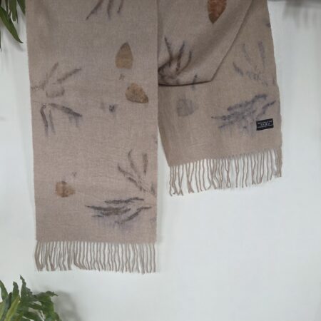 Lambswool Scarf - Cloudy Mist