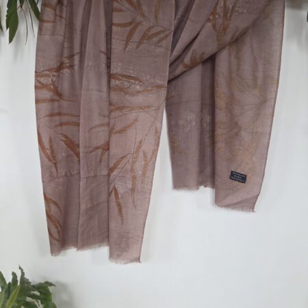 Australian Fine Merino Scarf - Stone Path