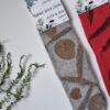 Rabbit Wool Socks - Red Drift - Image 3