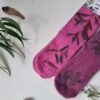 Rabbit Wool Socks - Berry Bliss - Image 3