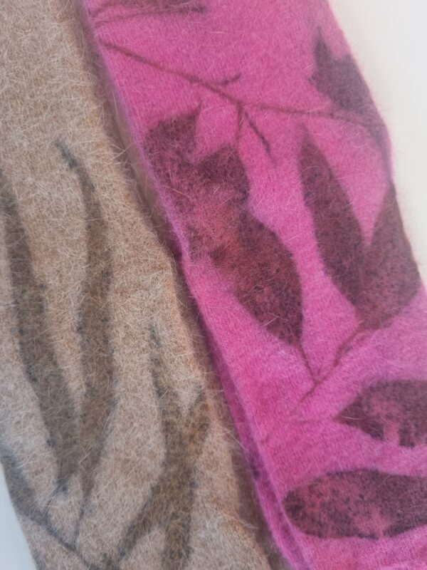Rabbit Wool Socks - Berry Bliss - Image 6