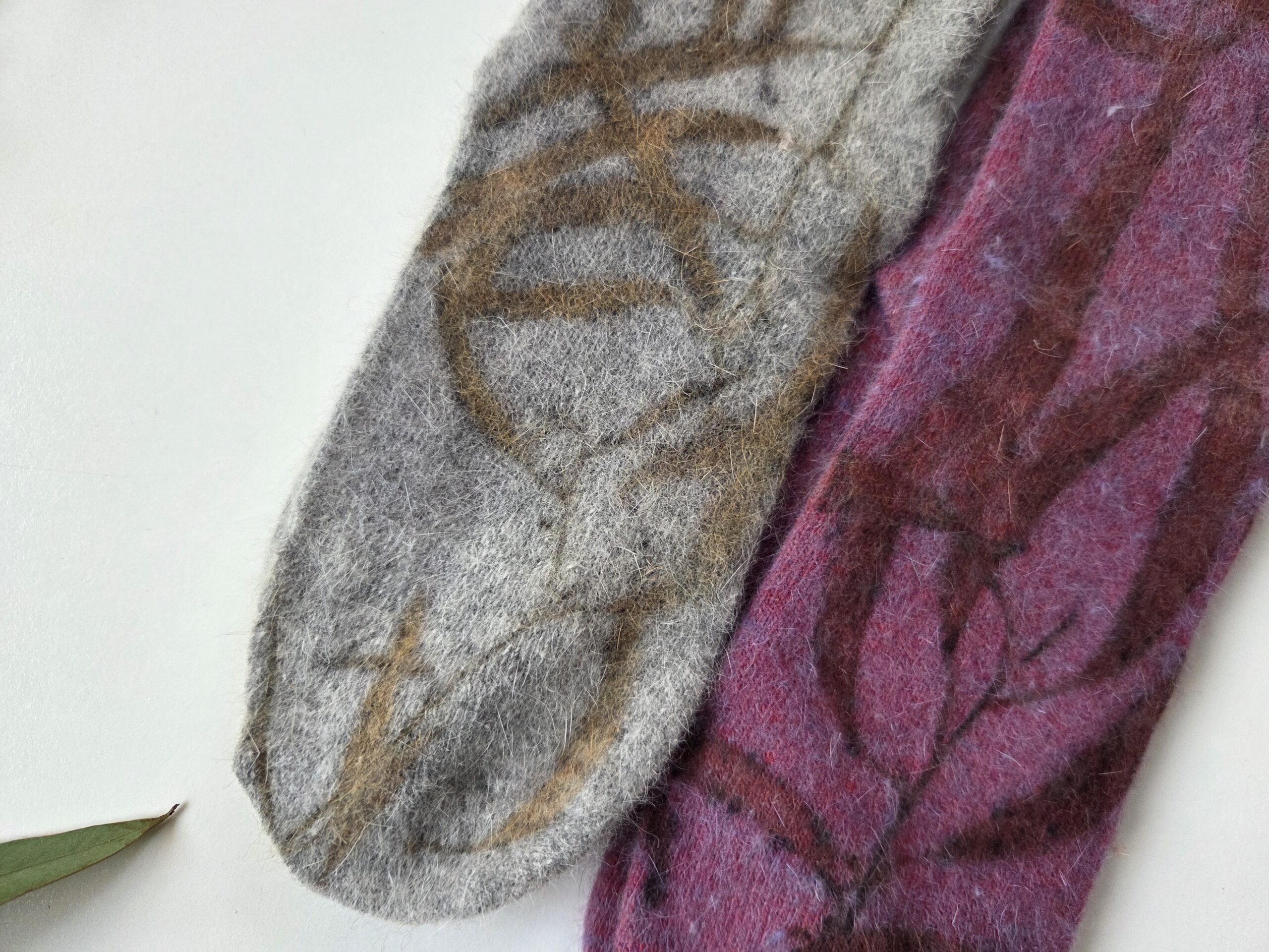 Rabbit Wool Socks - Berry Bliss - Image 5