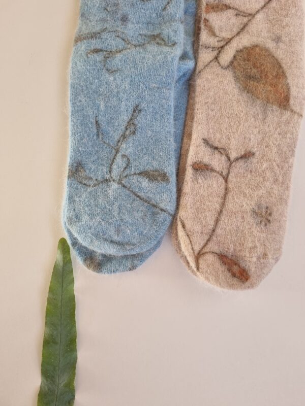 Rabbit Wool Socks - A Touch Of Blue - Image 3