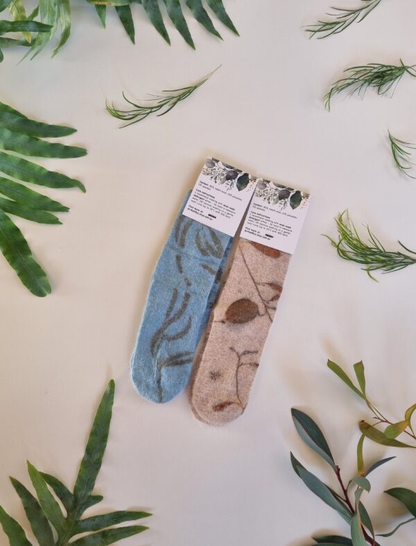 Rabbit Wool Socks - A Touch Of Blue - Image 7