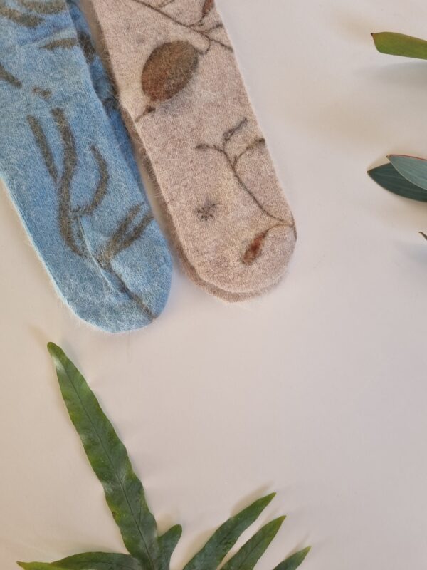 Rabbit Wool Socks - A Touch Of Blue - Image 8