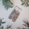 Rabbit Wool Socks - Beige Essence