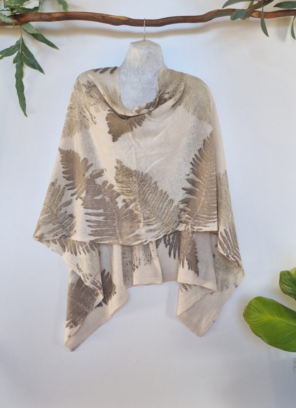 Poncho / Scarf - Fern Gully