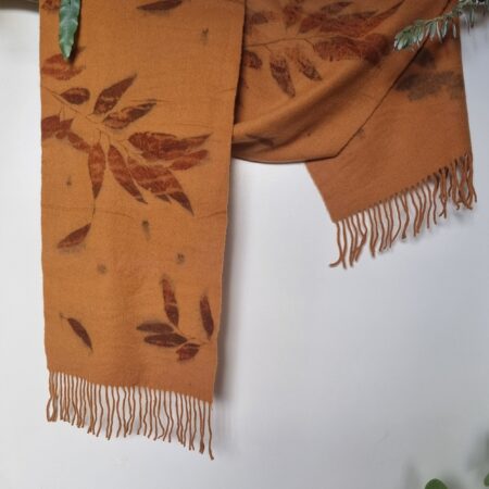Lambswool Scarf - Sky Ablaze
