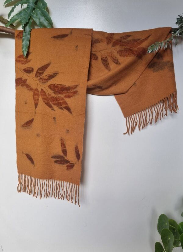 Lambswool Scarf - Sky Ablaze