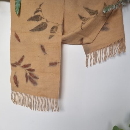 Lambswool Scarf - Melted Amber