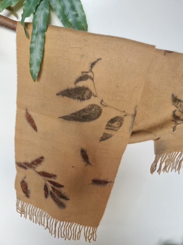 Lambswool Scarf - Melted Amber - Image 3