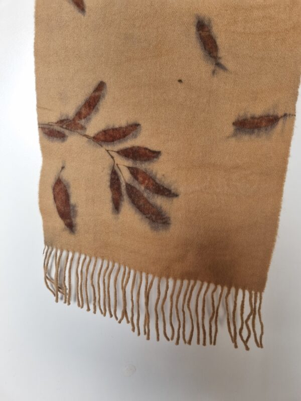 Lambswool Scarf - Melted Amber - Image 4