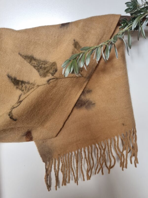 Lambswool Scarf - Melted Amber - Image 6