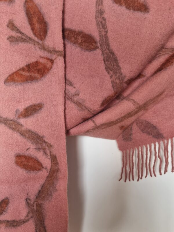 Lambswool Scarf - Bush Berry - Image 6