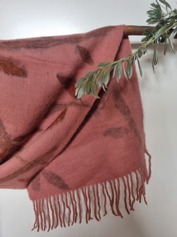 Lambswool Scarf - Bush Berry - Image 7